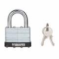 Prosource Padlock Steel 2In Vert Clr Kd HD00038-3L